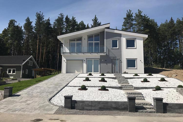 Nybyggnation av villa